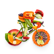 fruit bicycle